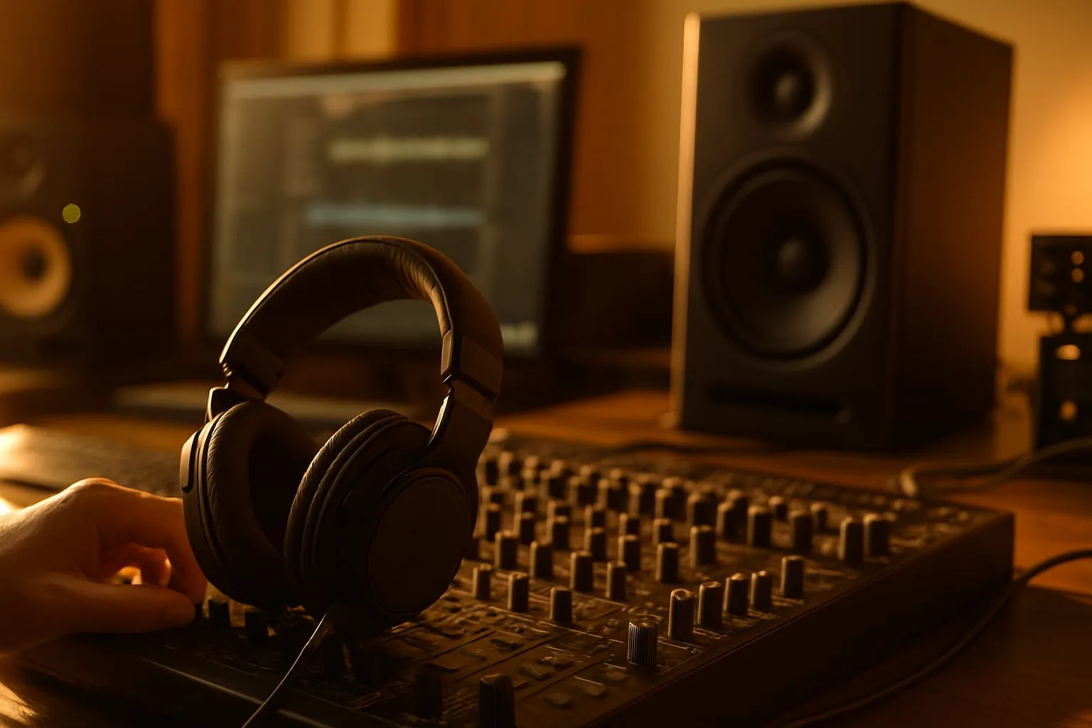 Headphones ou Monitores: escolha certa para produção musical