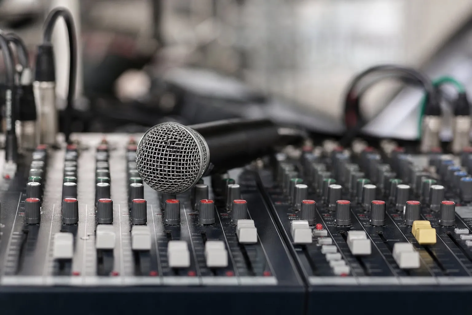 Checklist de soundcheck para evento: teste sem microfonia