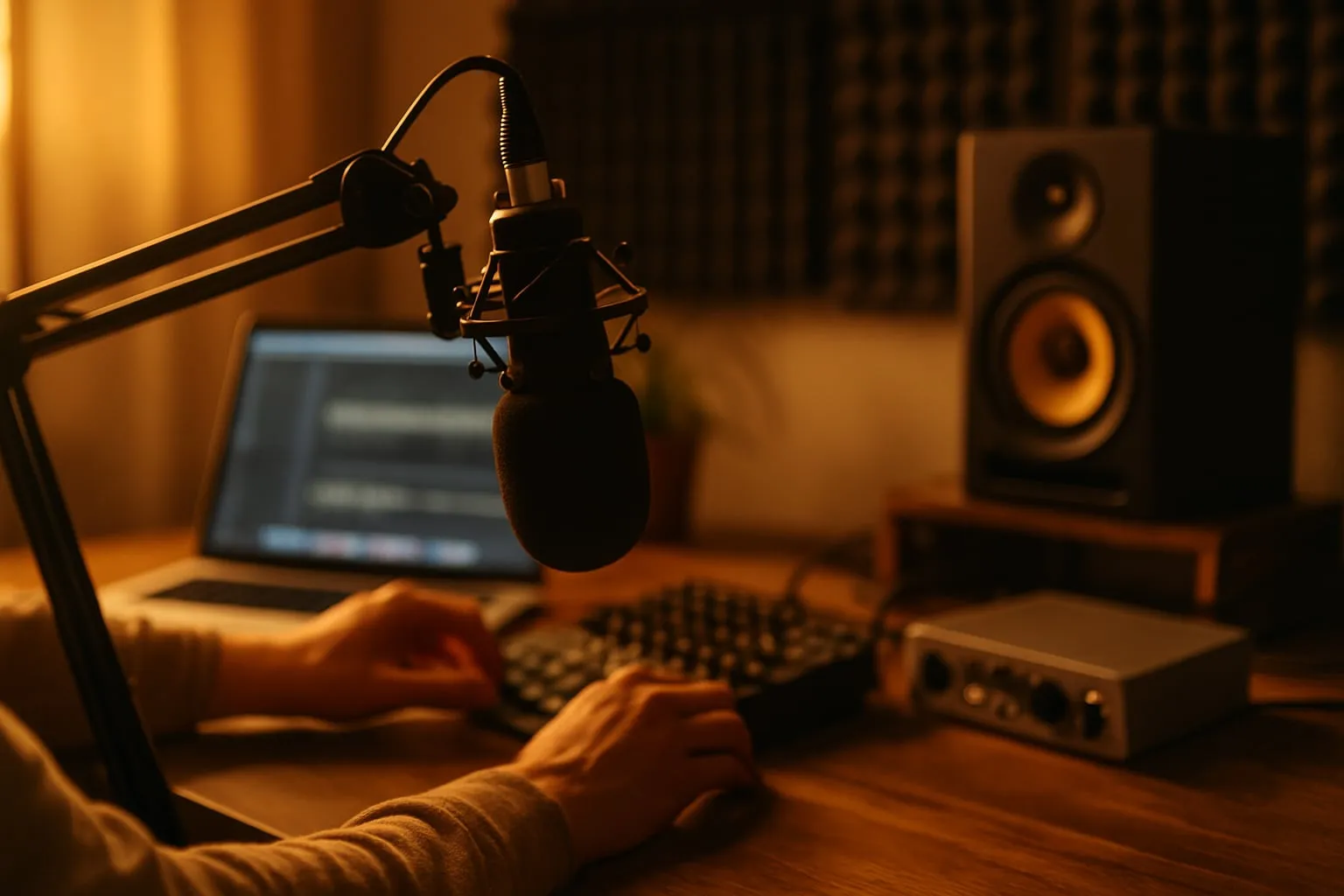 Hospedagem de Áudio no Home Studio para Podcasts